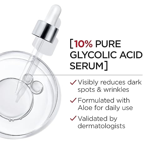 L'Oréal - 10% Pure Glycolic Acid Serum 30ml - Ministry of Skin