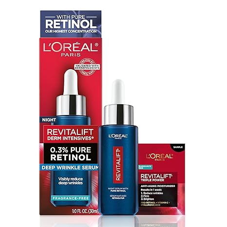 L'Oréal - Revitalift 0.3% Pure Retinol Night Serum 30ml - Ministry of Skin