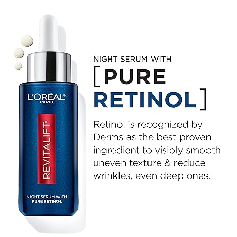 L'Oréal - Revitalift 0.3% Pure Retinol Night Serum 30ml - Ministry of Skin