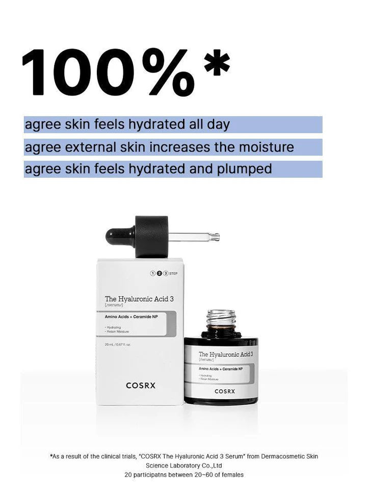 Cosrx - The Hyaluronic Acid 3 Serum - 20 ml